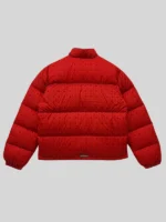 Chrome Hearts Monogram Puffer Jacket Red