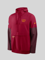 Commanders Nike Sideline Anorak Hoodie Jacket