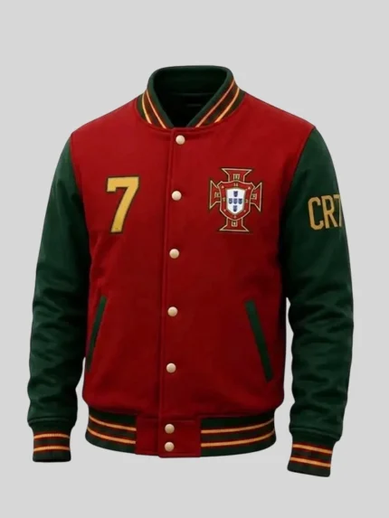 Cristiano Ronaldo CR7 Portugal Varsity Jacket
