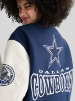 Dallas cowboys bomber jacket women's