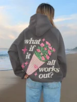 Dandy Worldwide What If It All Works Out Oversized Lux Hoodie
