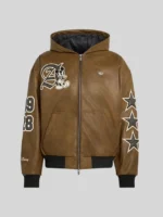 Disney 3 star brown adidas Mickey Mouse Jacket