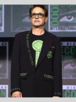 Doomsday San Diego Comic-Con 2026 Robert Downey Green Blazer
