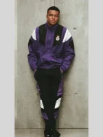 EA Sports FC 27 Kylian Mbappe Purple Adidas Real Madrid Woven Tracksuit