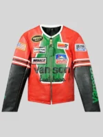 Eladio Carrion JDM Vanson Leathers Racing Motorcycle Jacket