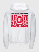 England 2026 FIFA World Cup White Puff Hoodie
