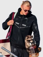 Erling Haaland Nike Norway Black Track Jacket