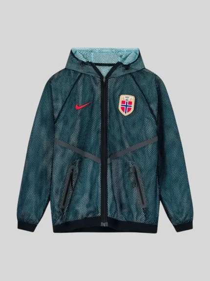 FIFA 2026 Erling Haaland Norway Anthem Mesh Jacket