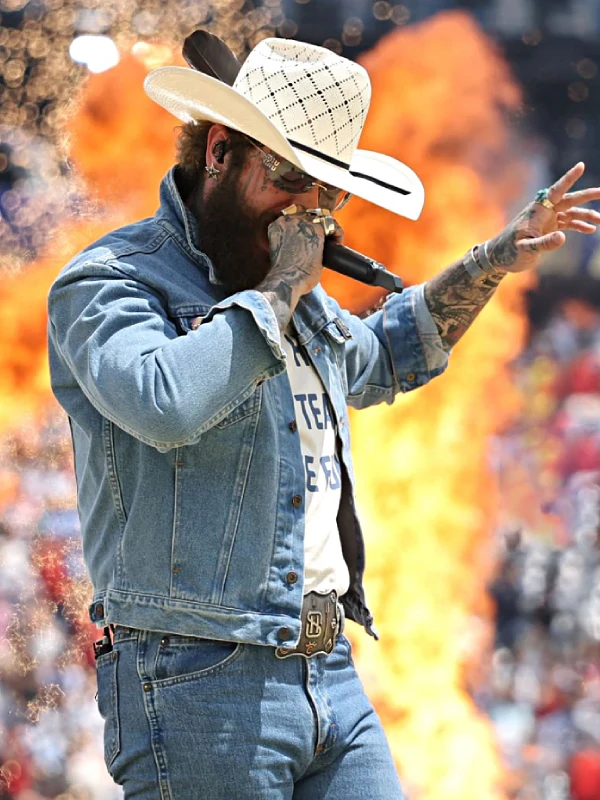 FIFA World Cup 2026 Final Post Malone Denim Jacket FIFA World Cup 2026 Final Post Malone Denim Jacket