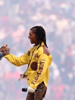 FIFA World Cup 2026 Final Swae Lee Flowerboy Yellow Leather Jacket