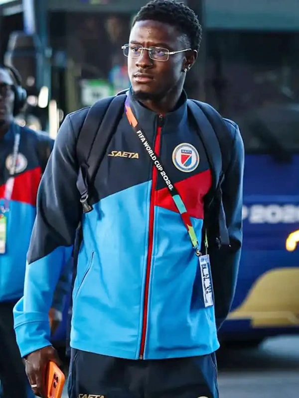 FIFA World Cup 2026 Haiti Track Jacket FIFA World Cup 2026 Haiti Track Jacket