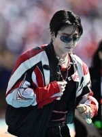 FIFA World Cup 2026 Halftime Show Jungkook Racing Leather Jacket