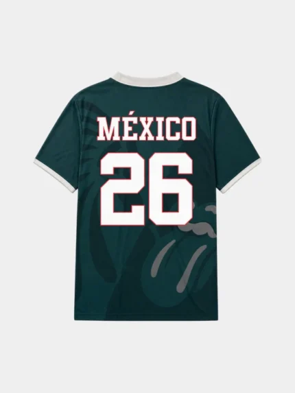 FIFA World Cup 2026 Mexico Rolling Stones Jersey