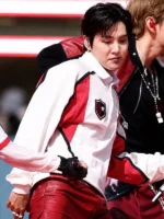 FIFA World Cup Final Halftime Show White Sweatshirt Suga BTS