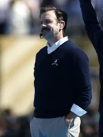 FIFA World Cup Halftime Show Jason Sudeikis Sweater