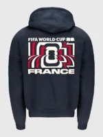 France 2026 FIFA World Cup Navy Blue Puff Hoodie