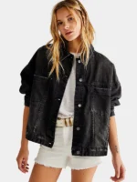 Free People Opal Swing Jean Jacket