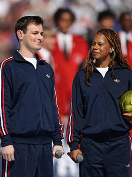Full-Zip Firebird Adidas 4th of July 2026 Track Jacket in Navy