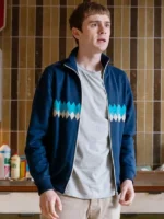 Half Man Mitchell Robertson Blue Track Jacket