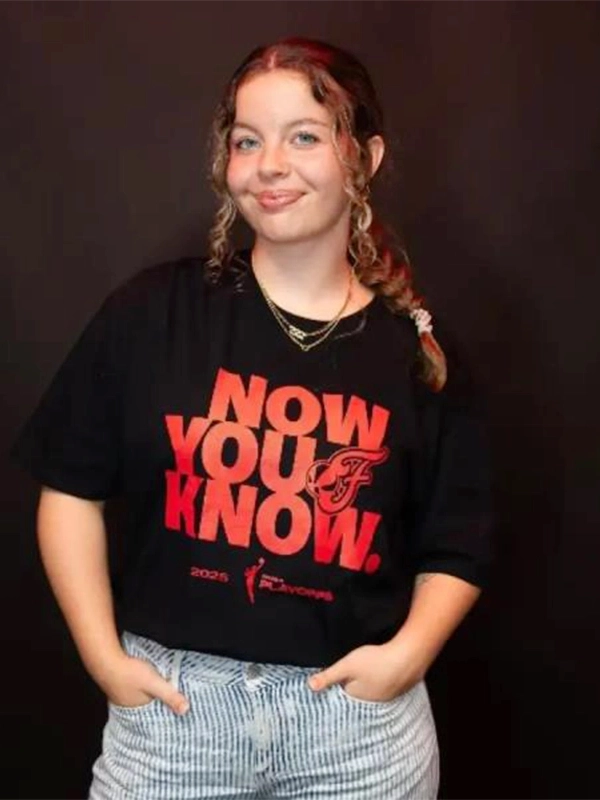 Indiana Fever 2025 WNBA Now You Know Playoff T-Shirt Indiana Fever 2025 WNBA Now You Know Playoff T-Shirt