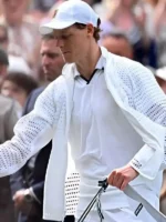 Jannik Sinner Championships Wimbledon Open-Hole Mesh Jacket