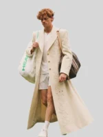 Jannik Sinner Wimbledon 2026 Beige Long Coat