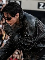 Jungkook Custom Balenciaga Arirang Paris Tour Studded Jacket