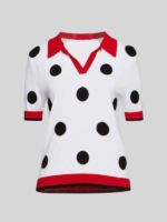Keke Palmer Password S03 Polka Dot Polo Shirt