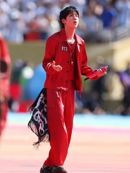 Kim Seok-jin FIFA World Cup Final Halftime Show Jacket