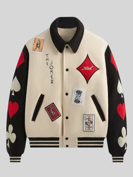 Kith x Batman Joker Wool Coaches Jacket