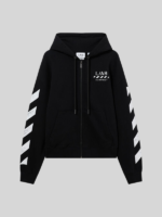 L-AB Core Diagonal Zip Hoodie