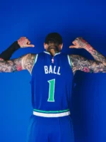 Lamelo Wolves Jersey Blue