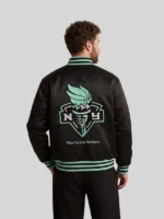 Liberty Twin Flame New York or Nowhere Varsity Jacket