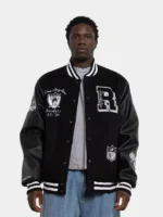 Los Angeles Raiders World Champs Varsity Jacket