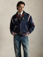 MLB All-Star Game Satin Jacket Navy