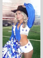 Maddy Unger dallas cowboys cheerleaders Jacket