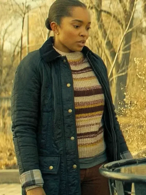 Mariah Robinson Reacher S03 Blue Jacket Mariah Robinson Reacher S03 Blue Jacket