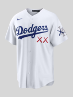 Men los angeles dodgers x kaws mlb stadium jersey