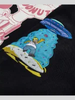 Men the simpsons x shoe palace donuts work jacket