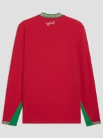 Morocco 2026 Authentic Home Long Sleeve Jersey Men