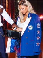 NBA Philadelphia 76ers Savannah James Blue Blazer
