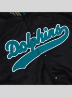 NFL Miami Dolphins Aqua Black Jacket