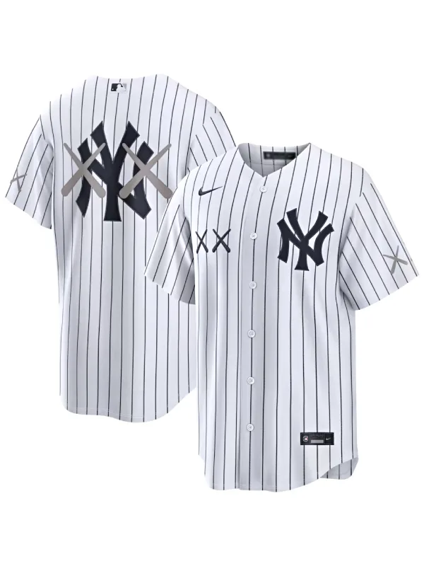 Nike x KAWS Yankees Stadium Jersey - White Nike x KAWS Yankees Stadium Jersey - White