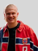 Norway Erling Haaland Red Jacket