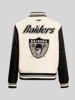 Oakland Raiders Retro Classic Jacket cream