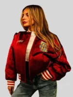 Padres x Petco Park Unisex Red Satin Jacket 2026