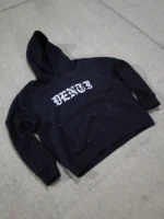 Project Denti Black Rhinestone Hoodie