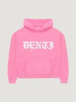 Project Denti Pink Rhinestone Hoodie