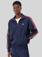 Red White Striped World Cup 2026 Firebird Jacket