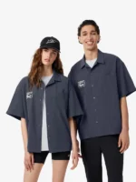 Relaxed Fit Poplin Button Up Shirt Lacoste x Alpine 2026